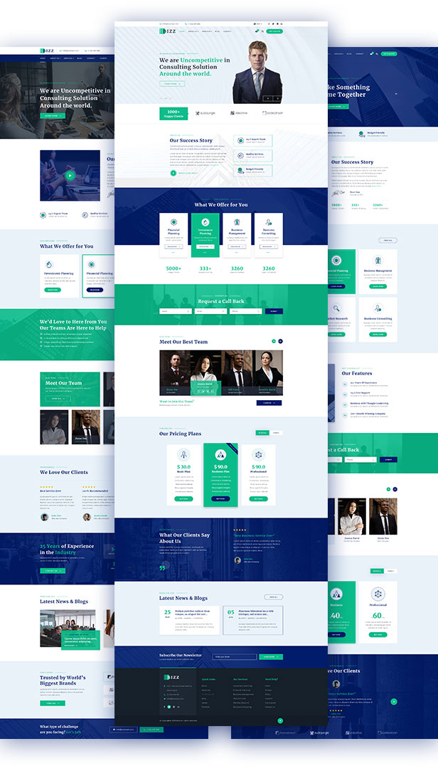 Business Consulting and Agency for Joomla 4 template